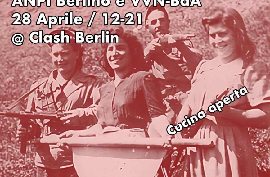 Festa della Liberazione a Berlino – 28 Aprile 2024
