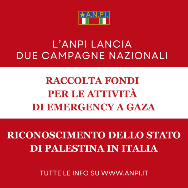 ANPI Deutschland sostiene l’attività di Emergency a Gaza