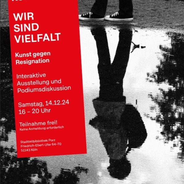 Wir sind Vielfalt – Kunst gegen Resignation